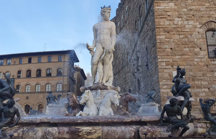 Florenz -  Fontana di Nettuno